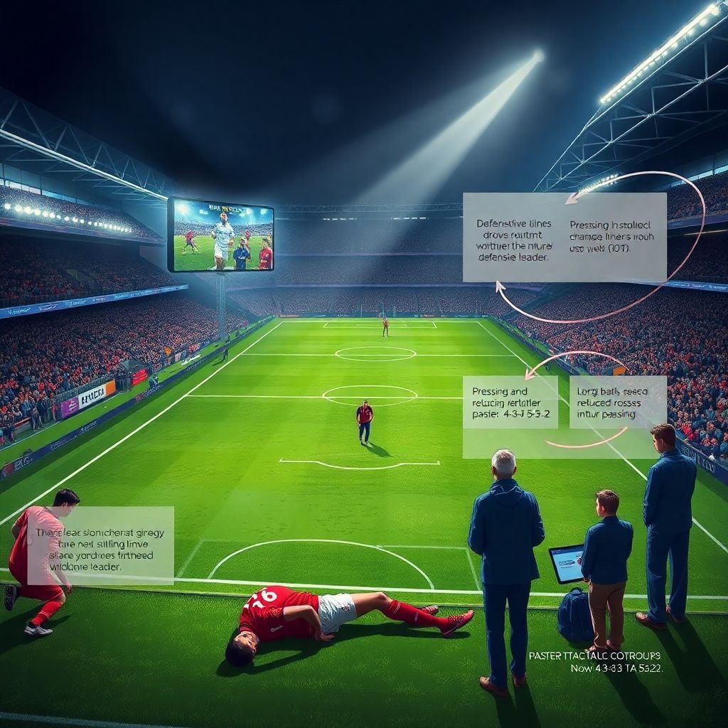 Как травмы влияют на тактику команд в ключевых матчах футбола