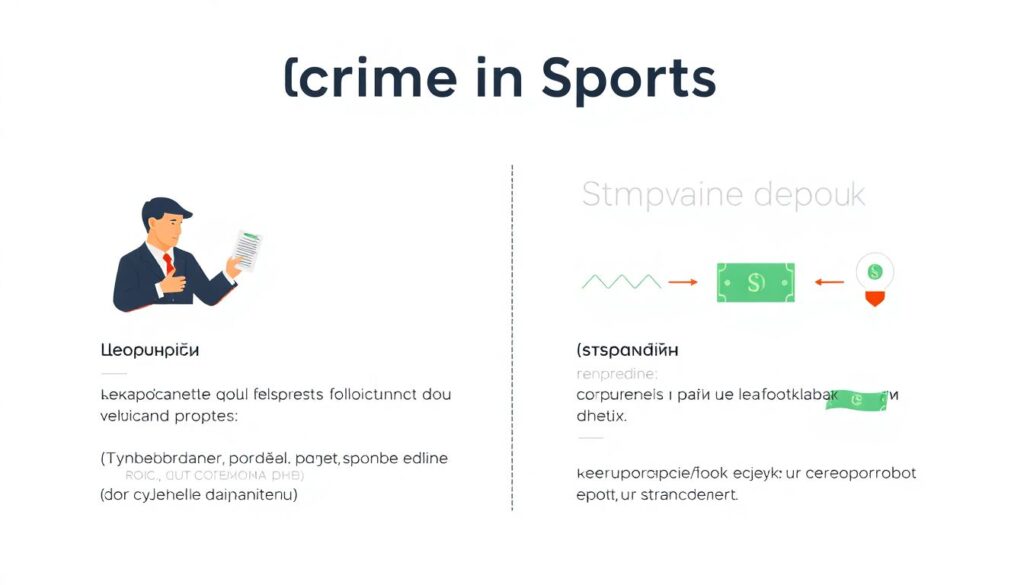 Скандалы и расследования по финансовым нарушениям в спорте - иллюстрация