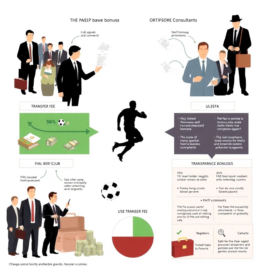 Скандалы вокруг выплаты бонусов за трансферы и их скрытая структура