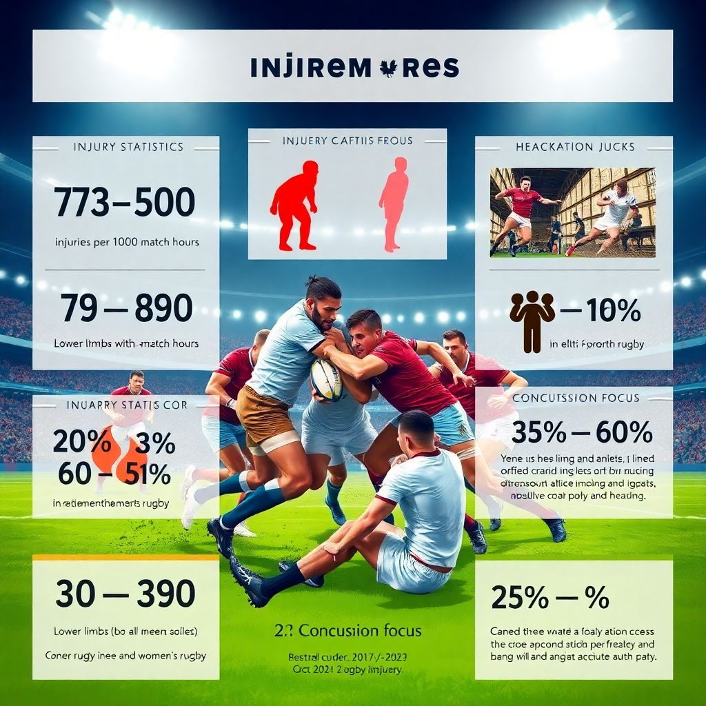 Травмы в регби: как они меняют игровую политику и правила соревнований