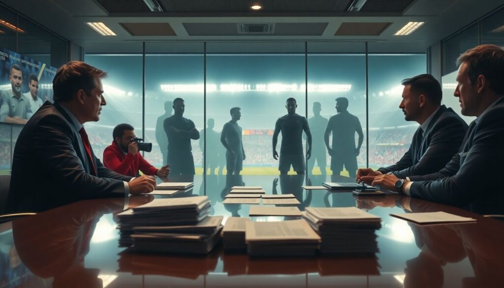 Истории скандалов вокруг трансферов: как это влияет на репутацию клубов - иллюстрация