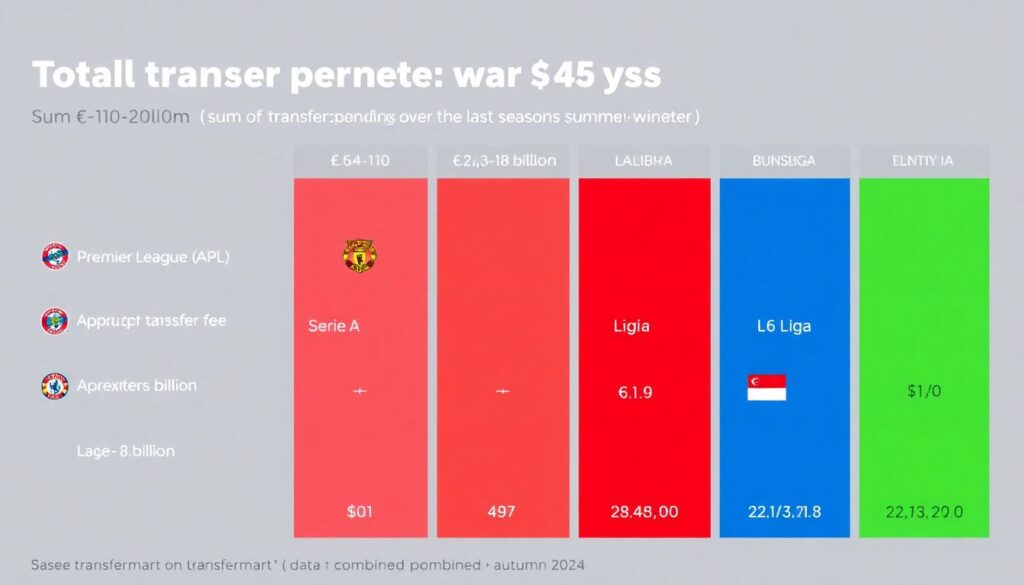 Сравнение стратегий трансферной политики разных лиг - иллюстрация