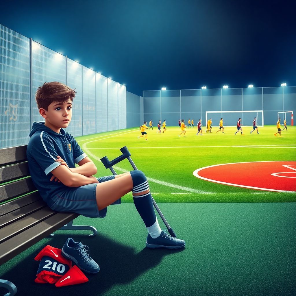 Травмы у молодых футболистов и их влияние на карьеру в профессиональном спорте