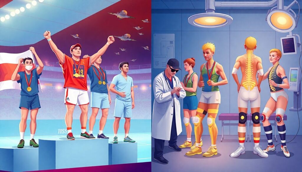 Травмы и особенности спортивной реабилитации после операций - иллюстрация