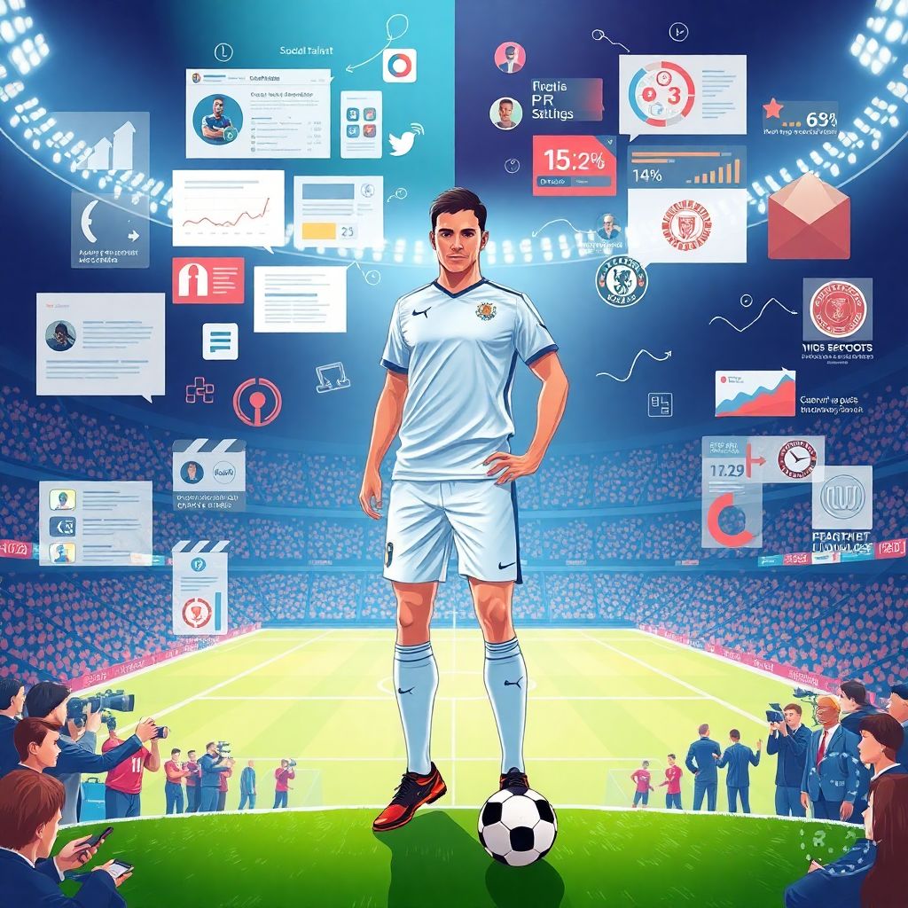 Как развивают футбольную ауру и медиа-обслуживание трансферов игроков