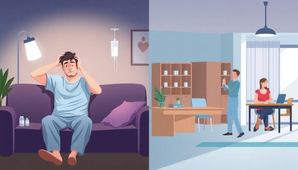 Травмы головного мозга и последствия в длительной перспективе - иллюстрация