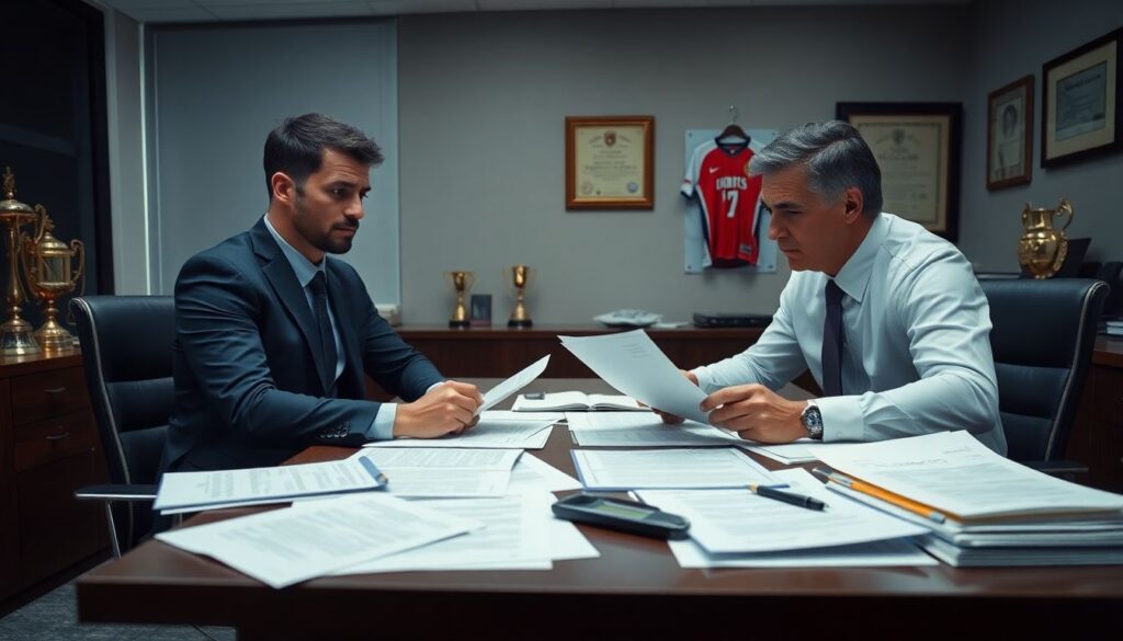 Скандалы вокруг фальсификаций документов в спорте - иллюстрация