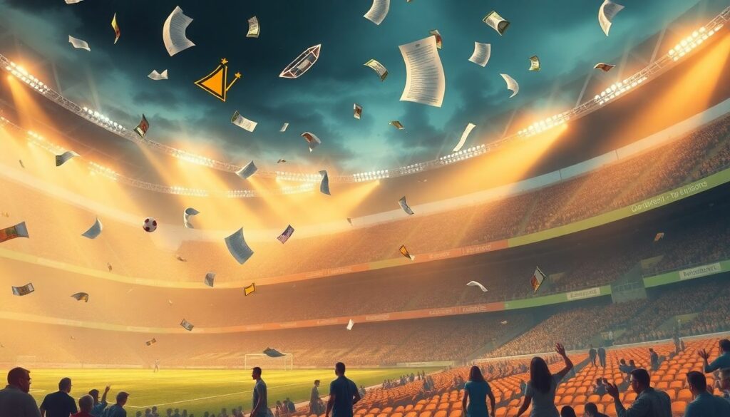 Скандалы вокруг фальсификаций документов в спорте - иллюстрация