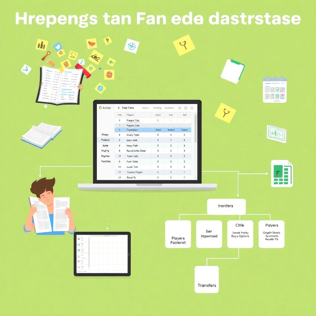 Как хранить данные о травмах и трансферах для болельщиков футбола онлайн