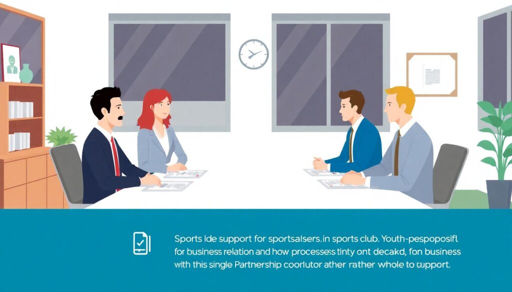 Назначения в клубах для поддержки молодежных программ - иллюстрация