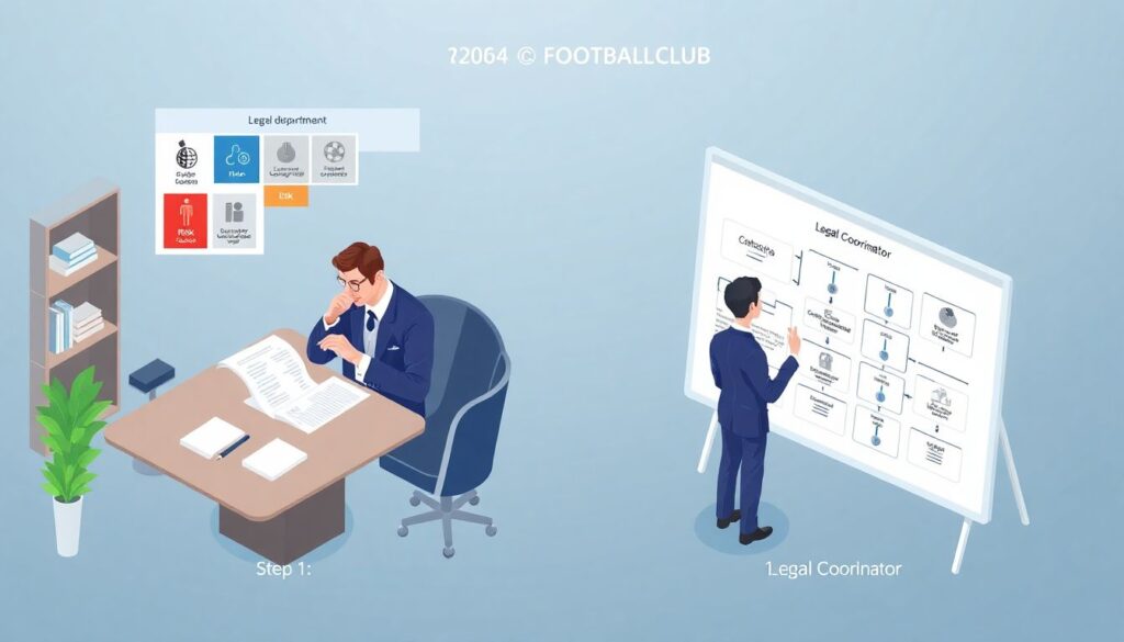 Назначения в клубных юридических отделах и их роль - иллюстрация