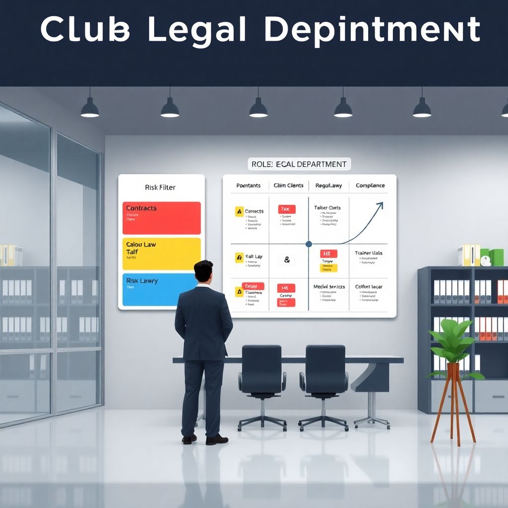 Назначения в клубных юридических отделах и их роль в управлении клубом