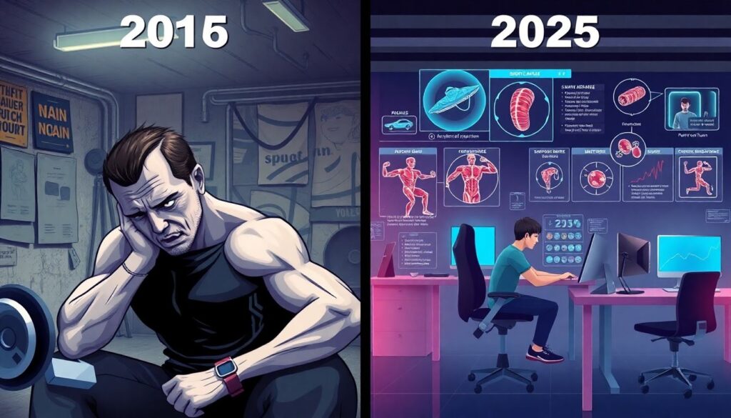 Травмы и реабилитация после усталости мышц - иллюстрация