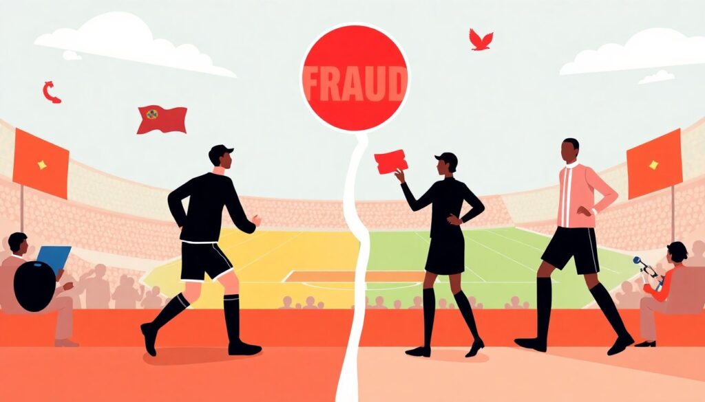 Скандалы вокруг мошенничества в спонсорских соглашениях - иллюстрация