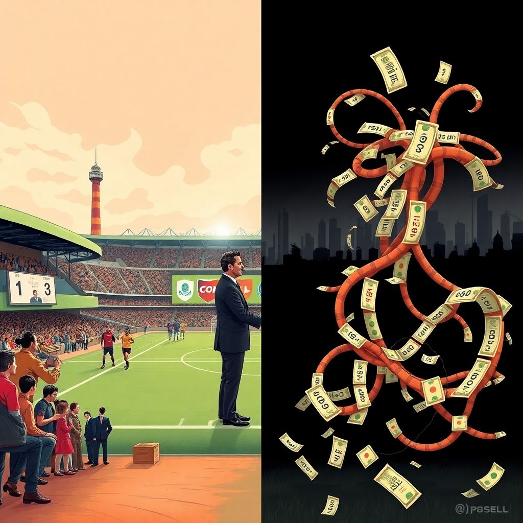 Скандалы вокруг финансирования футбольных клубов и их прозрачности