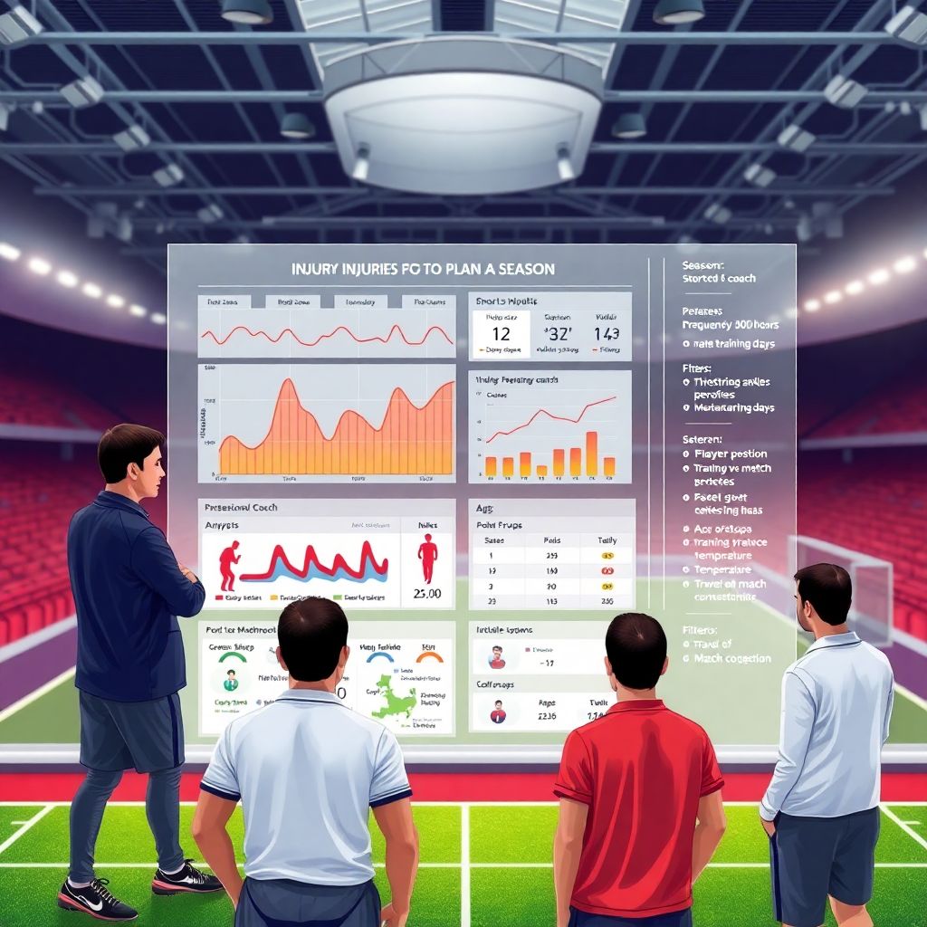Данные о травмах: как использовать статистику для эффективного планирования сезона