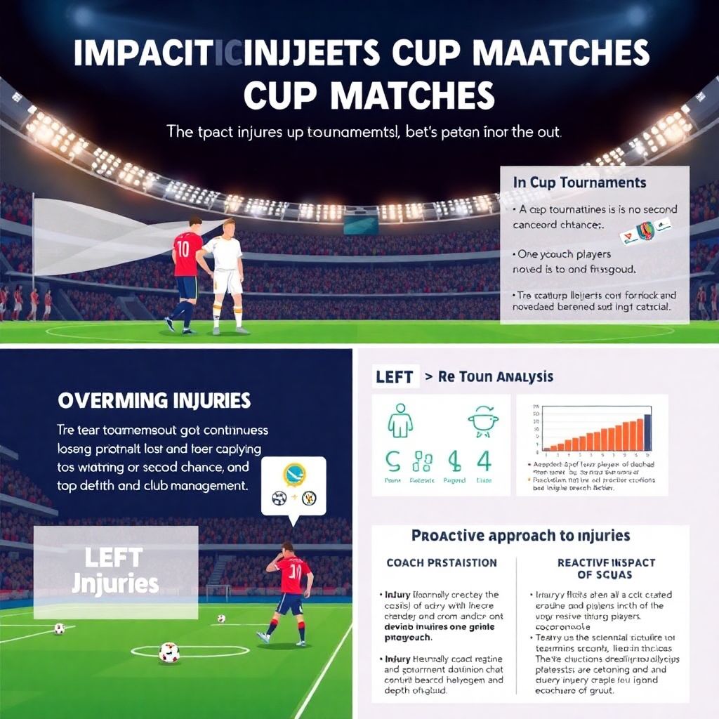 Травмы и их влияние на участие футболистов в кубковых матчах