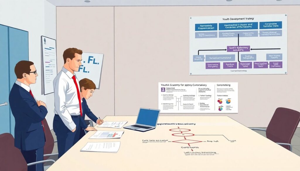 Назначения в клубных структурах по развитию молодежи - иллюстрация