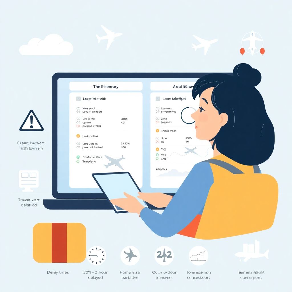 Как выбирать маршрут полета и продумывать логистику трансфера заранее