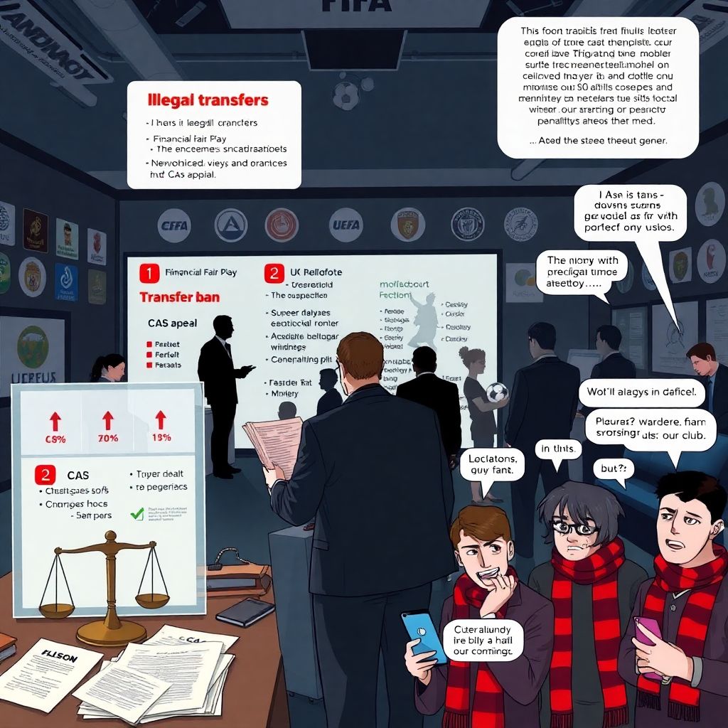 Скандалы вокруг денежных штрафов за трансферы в футболе и их последствия