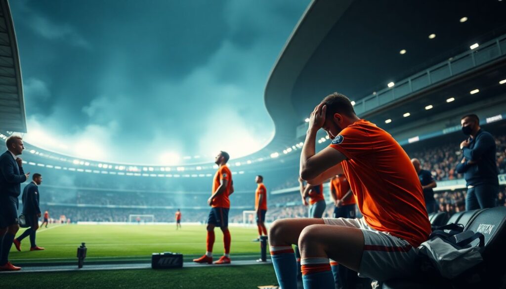 Травмы после выступлений в еврокубках и их влияние на команду - иллюстрация