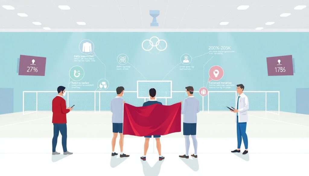 Травмы и олимпийская подготовка спортсменов в рамках клубной политики - иллюстрация