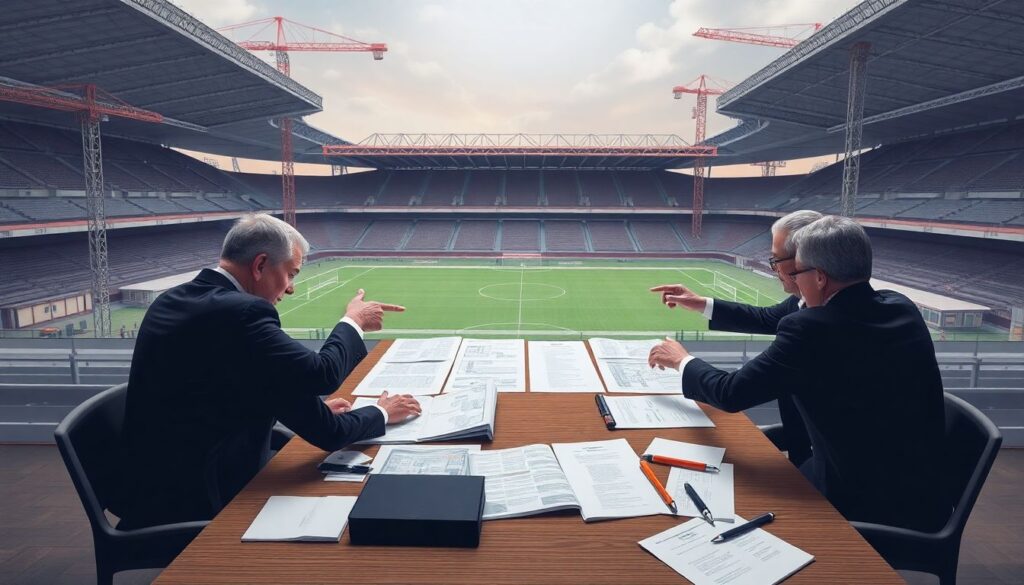 Скандалы вокруг конкурсной документации и тендеров в спорте - иллюстрация