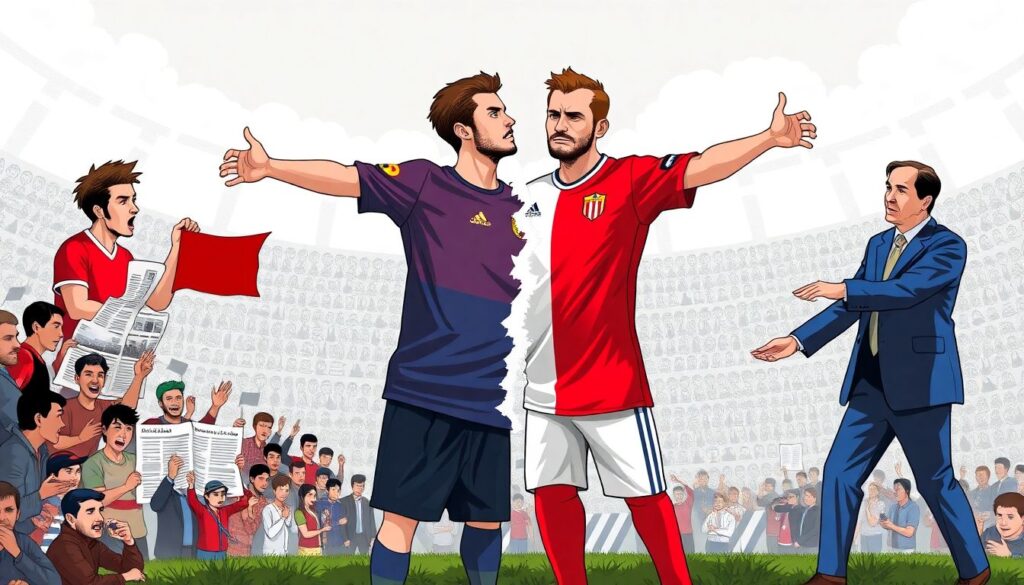 Скандалы вокруг двойного гражданства игроков и их переходов - иллюстрация