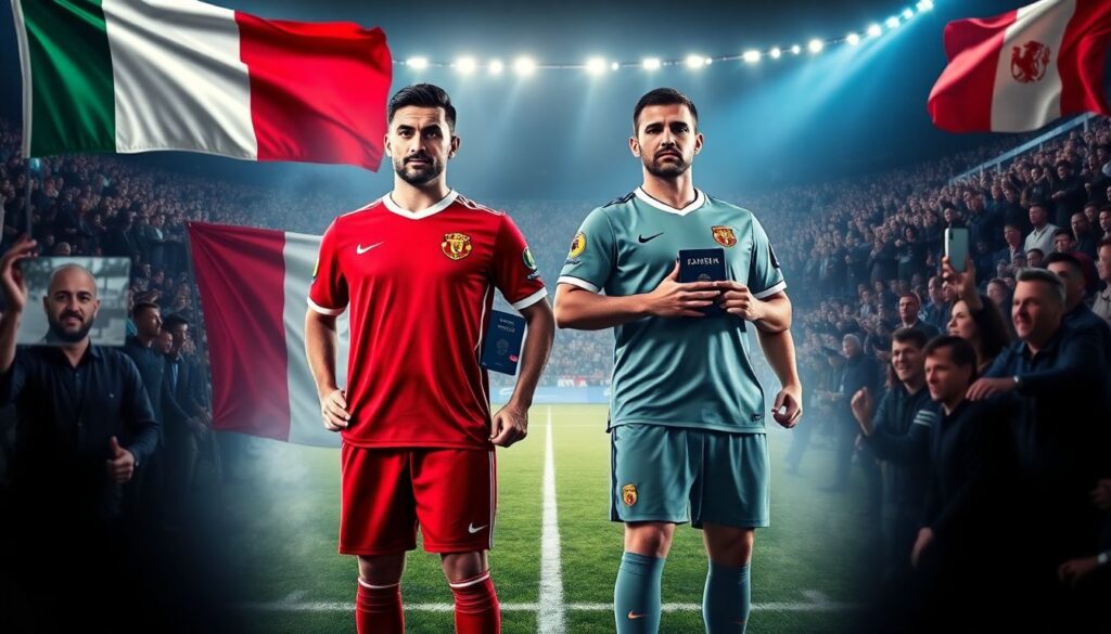 Скандалы вокруг двойного гражданства игроков и их переходов - иллюстрация