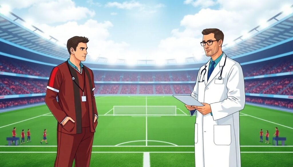 Скандалы вокруг манипуляций с анализами здоровья игроков - иллюстрация