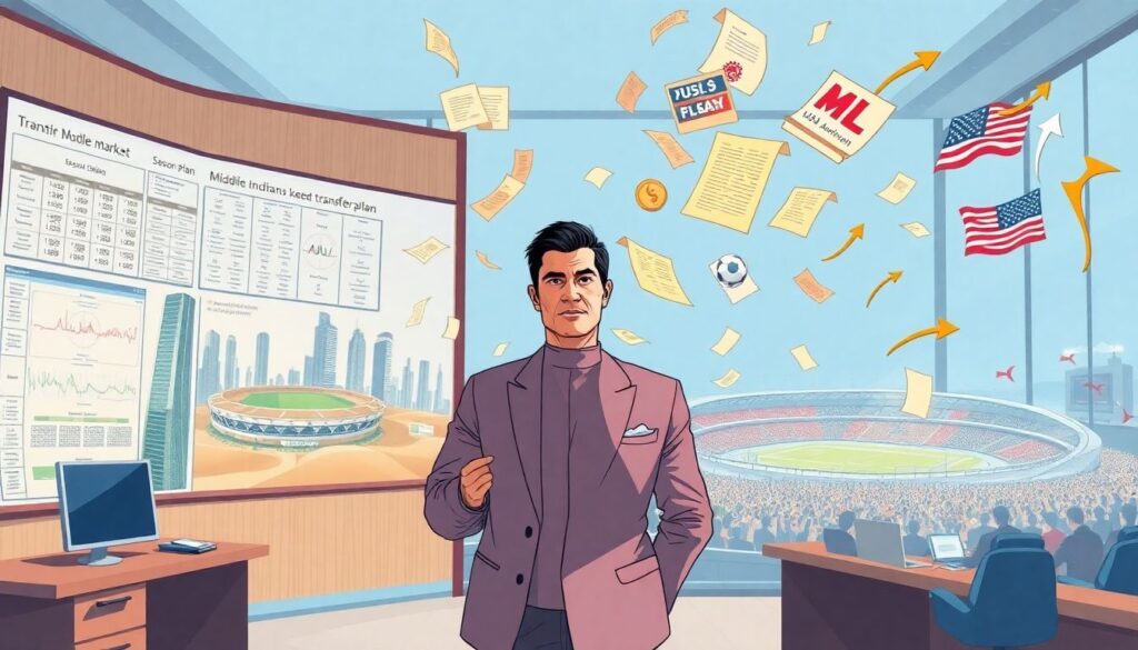 Как организовать турнирный календарь вокруг крупных трансферов - иллюстрация