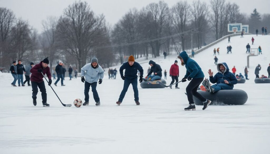 Травмы и риски при игре в условиях низкой температуры - иллюстрация