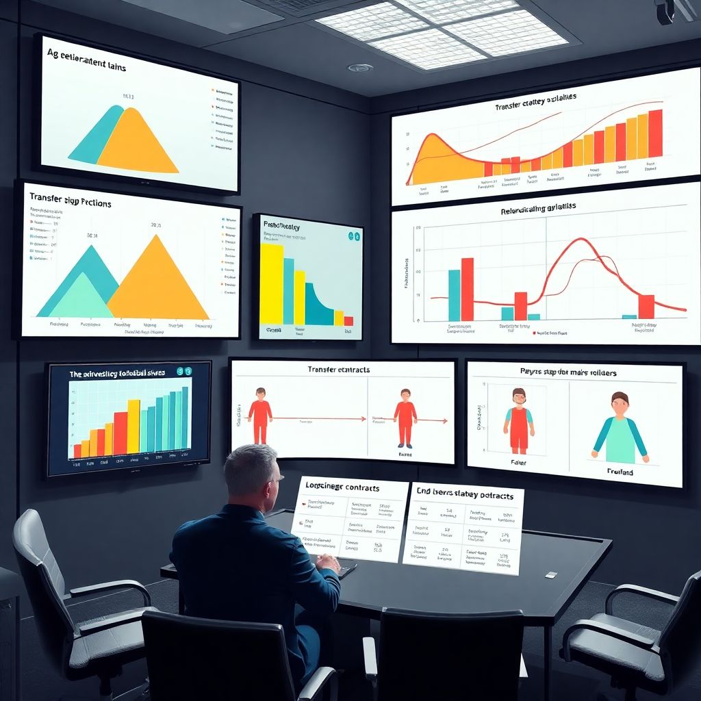 Анализ возрастного профиля игроков для долгосрочных трансферов в футболе