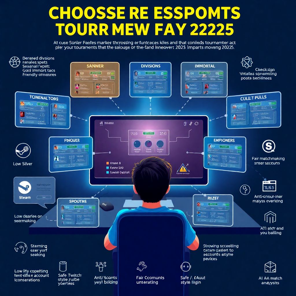 Как выбирать события и турниры для участия новых игроков в киберспорте