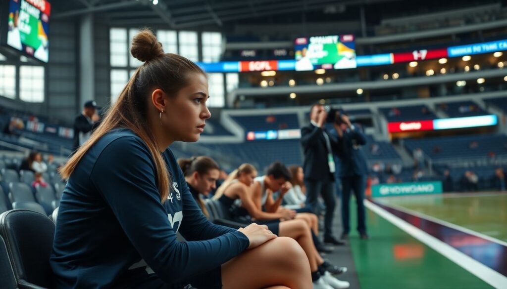 Травмы у женщин в профессиональном спорте и их влияние на лиги - иллюстрация