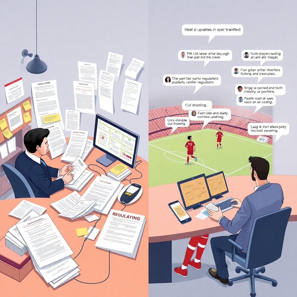 Как отслеживать обновления регламентов по трансферам в футболе