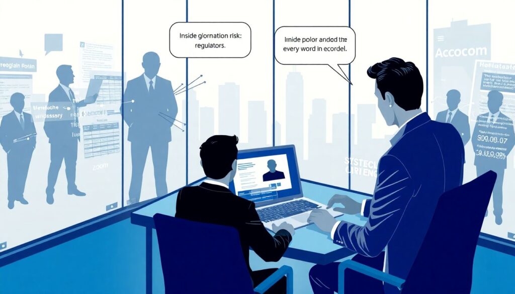 Скандалы вокруг использования инсайдерской информации в переговорах - иллюстрация