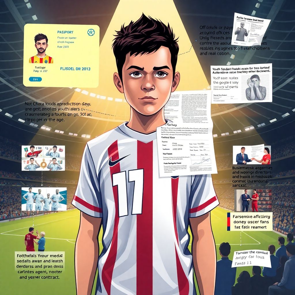 Скандалы вокруг неправильного указания возраста игроков в профессиональном спорте