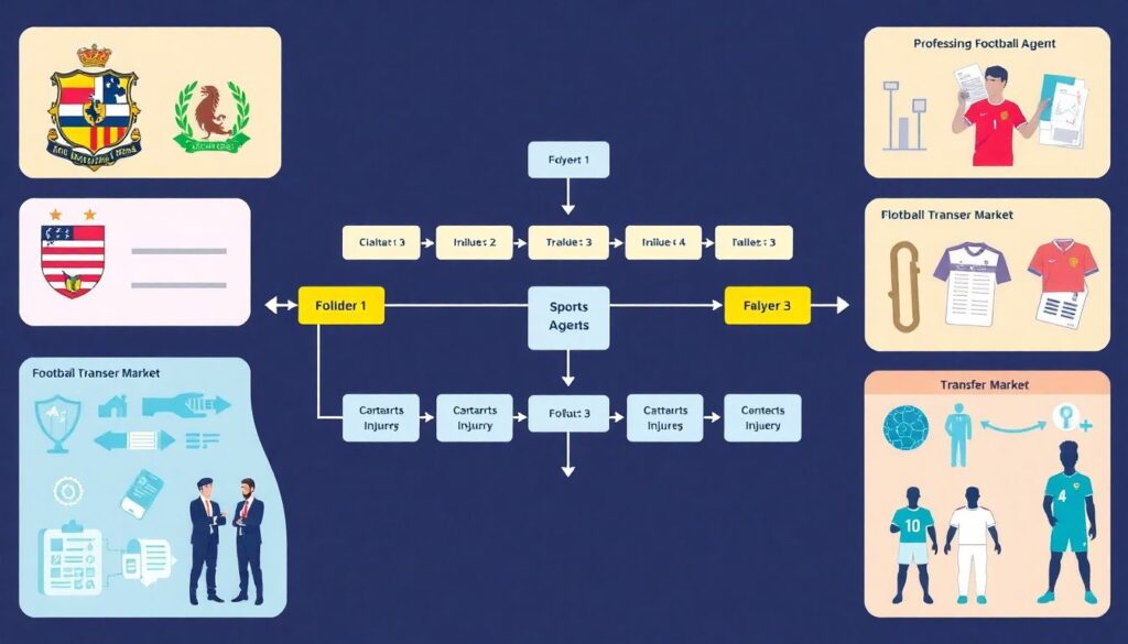 Травмы в спорте на исходе карьеры и их влияние на переходы - иллюстрация