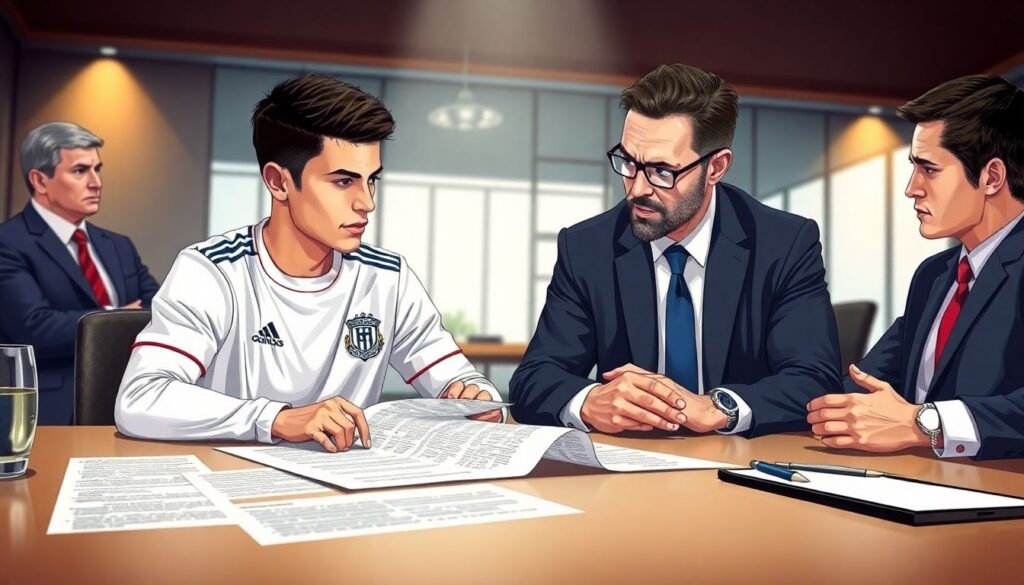 Скандалы вокруг непубличной передачи прав на игроков - иллюстрация