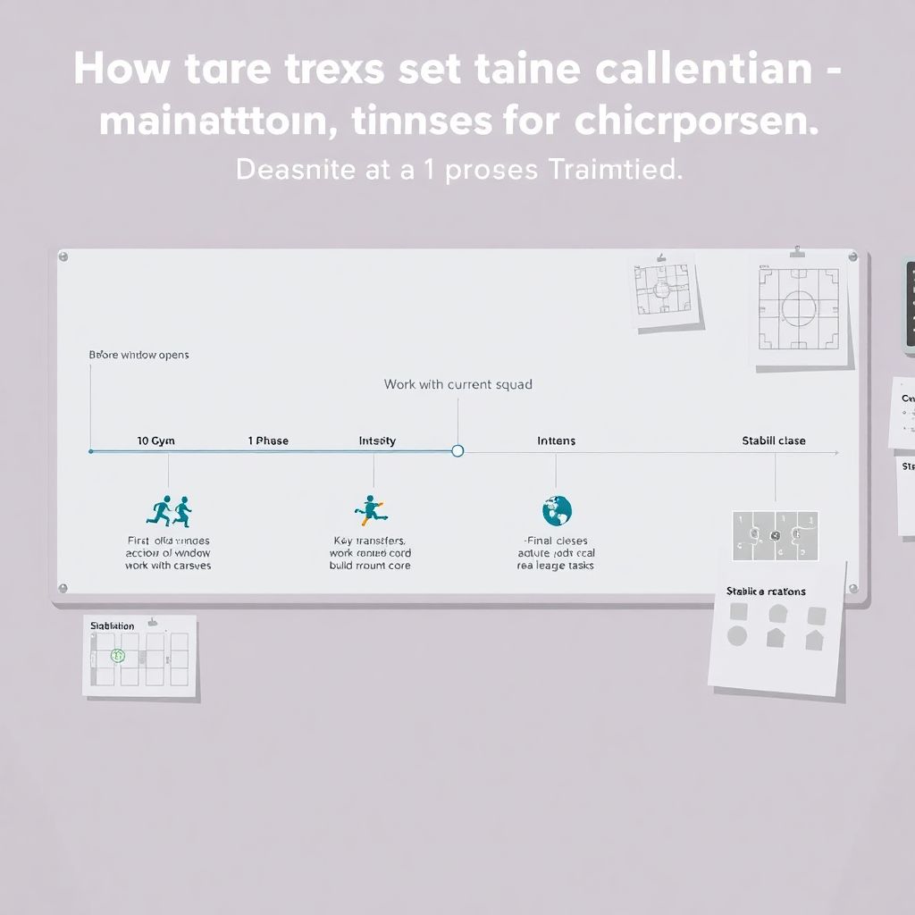 Трансферное окно: как строить календарь матчей и тренировок команды