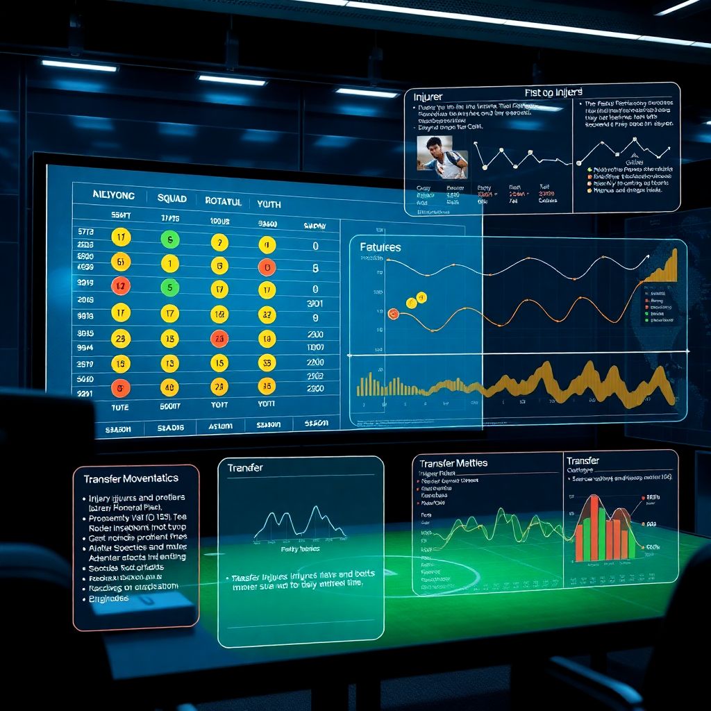 Анализ хроники травм и трансферов для точной оценки риска игроков