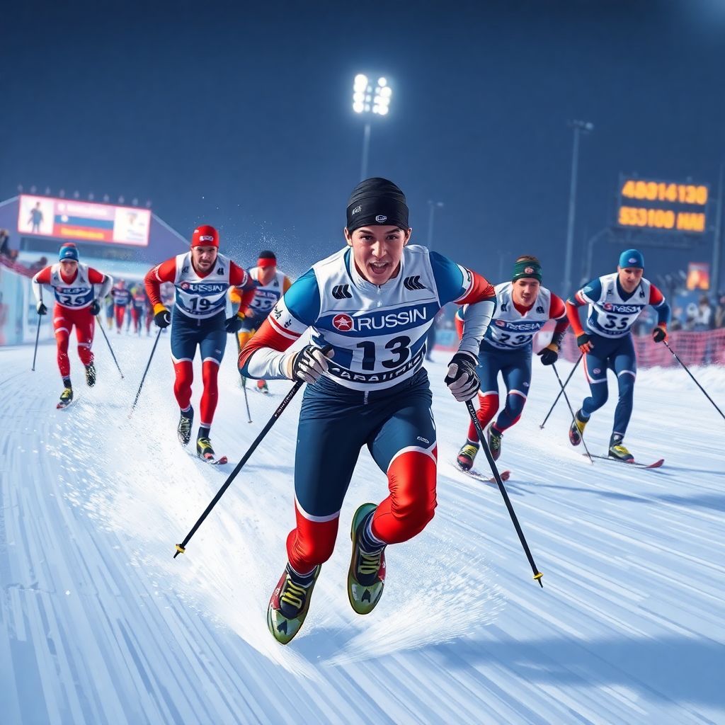 Биатлонер Андрей Вьюхин встряхнул лыжный Кубок России в спринте Кирово-Чепецка