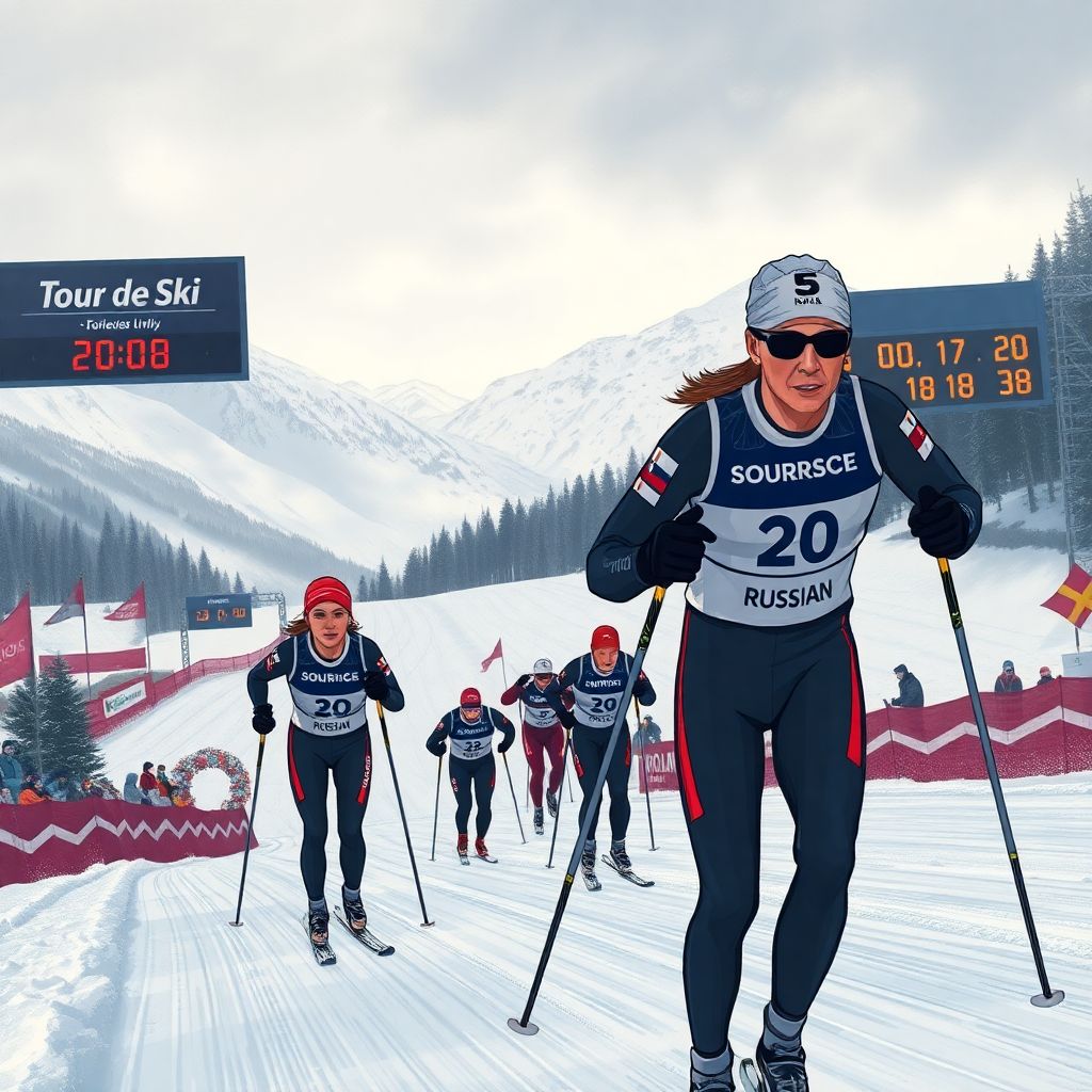 Русские лыжники на Тур де Ски: провальный спринт Непряевой и Коростелева