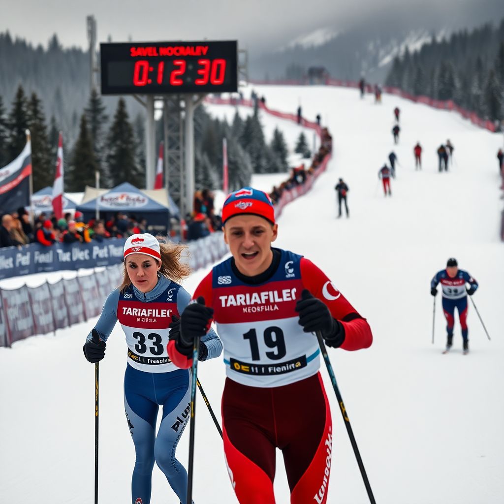 Русские лыжники провалили спринт на Тур де Ски, но прогресс заметен на дистанции